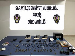 Tekirdağ Emniyetinden Uyuşturucu Ve Silah Operasyonu