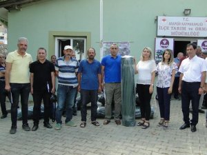 Coğrafi İşaretli Mor Reyhan Üreticilerine Destek