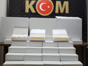 Malatya’da 210 Bin Kaçak Makaron Ele Geçirildi