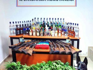 Uyuşturucu Operasyonunda Cephanelik Ele Geçirildi