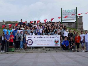 Konya Emniyeti "Son Zaferin Mektupları" Projesi Çerçevesinde Gençleri Tarihle Buluşturdu