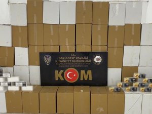 Gaziantep’te Makaron Baskını