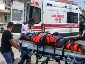 Asansör Zemine Çakıldı: 1 Yaralı