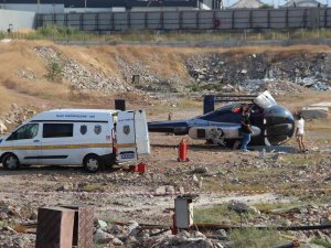 Helikopter Kazasının Yaşandığı Yerde Çalışmalar Sürüyor