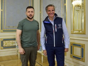 Zelenskiy, Uluslararası Atom Enerjisi Ajansı Heyeti İle Görüştü