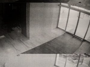 Bastonlu Hırsız Güvenlik Kameralarına Yakalandı