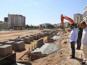 Kent Meydanı Ve Yer Altı Otoparkı Projesinde Sona Gelindi