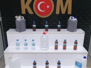 Kırşehir’de Sahte Alkol Operasyonu: 3 Gözaltı