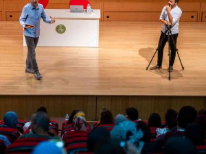 Kösen Ve Karakoç, Tecrübelerini Öğrencilerle Paylaştı