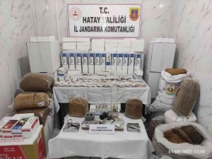 Hatay’da Kaçak Sigara Ve Tütün Operasyonu