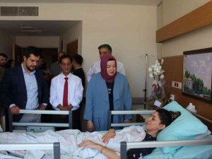 Sağlık Müdürü Demiray’dan Kazada Yaralanan Hemşireye Ziyaret