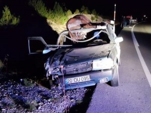 Aracın Tavanına Düşen Eşek, Babanın Ölümüne Neden Oldu