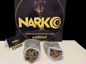 Midyat’ta 1.5 Kilogram Esrar Ele Geçirildi