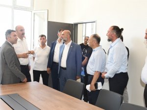 Vali Canalp, Batman Teknokent Binasını Ziyaret Etti