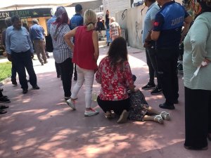 Önlem Alınmayan Duvardan Düşen Yaşlı Kadın Yaralandı