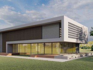 Bölgenin En Modern Kütüphanesi Yükseliyor