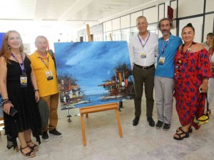 1. Mezitli Resim Çalıştayı Sona Erdi