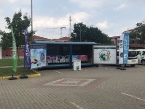 Mobil Atık Getirme Merkezi’ni Bin Kişi Ziyaret Etti