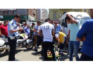 Giresun’da Trafik Kazası: 1 Yaralı