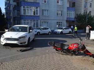 Çorlu’da Trafik Kazası: 1 Yaralı
