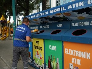 Edremit’te Mobil Atık Getirme Noktaları Kuruluyor