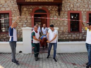 Menteşe Belediyesinde Acil Durum Tatbikatı