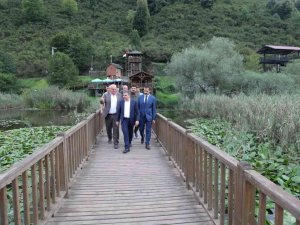 Efteni De Yapılan Çalışmalar Yerinde İncelendi