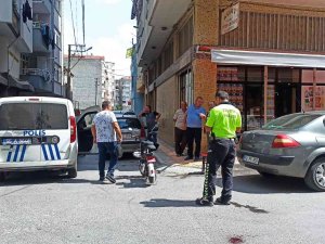 Yayaya Çarpan Elektrikli Bisikletli Çocuk Yaralandı