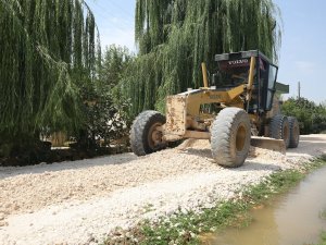 Eyyübiye’de Yol Çalışmalarının Yaz Sonuna Bitirilmesi Hedefleniyor