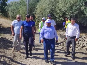 Başkan Ünlü Çalışmaları İnceledi