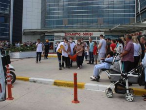 Hastanede Gerçeğini Aratmayan Yangın Tatbikatı