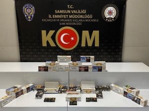 Samsun’da 6 Bin 760 Adet Makaron Ele Geçirildi