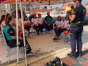 Büyükşehir İtfaiyesinden Gesoti̇m’e Eğitim