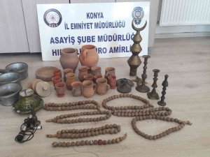 Camiden Antika Zannedip Malzeme Çaldı