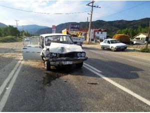 Kastomonu’da Trafik Kazası: 2 Yaralı