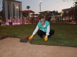 Şanlıurfa Kızılay Meydanı Çalışmalarında Sona Gelindi