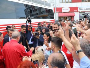 Cumhurbaşkanı Erdoğan, Samsun Büyükşehir Belediyesi’ni Ziyaret Etti