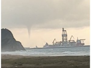 Filyos Sahilinde Hortum Çıktı