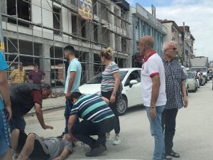 Otomobil İle Bisiklet Çarpıştı: 1 Yaralı