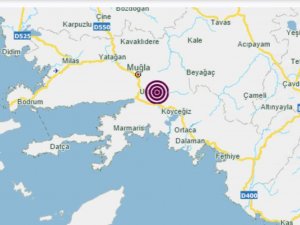 Muğla’da Art Arda Depremler