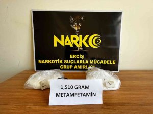 Van’da 1 Kilo 510 Gram Metamfetamin Ele Geçirildi