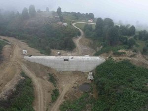 Giresun Piraziz Sel Kapanı İnşaatında Sona Doğru