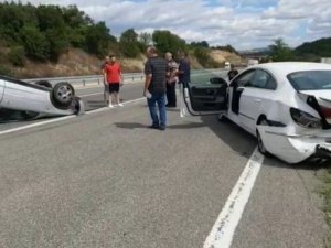 Tekirdağ’da Trafik Kazası: 2 Yaralı