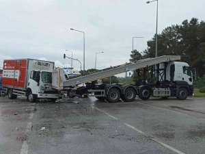 Samsun’da Trafik Kazası: 1 Yaralı