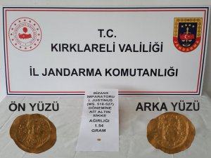 Bizans Dönemine Ait Sikke Ele Geçirildi
