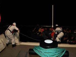 Çanakkale Açıklarında 45 Düzensiz Göçmen Yakalandı