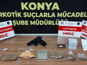 Konya’da Uyuşturucu Operasyonu: 13 Tutuklama