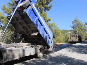 Gazipaşa’da Göçük-gökçebelen Hattı Asfaltlandı