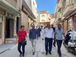 Ramazan, Dış Cephe Giydirme Ve Kaplama Çalışmalarını İnceledi