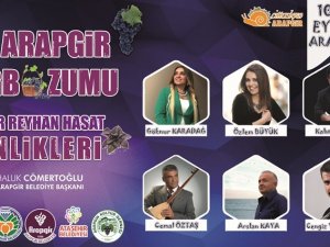 Arapgir Hafta Sonu Şenlenecek